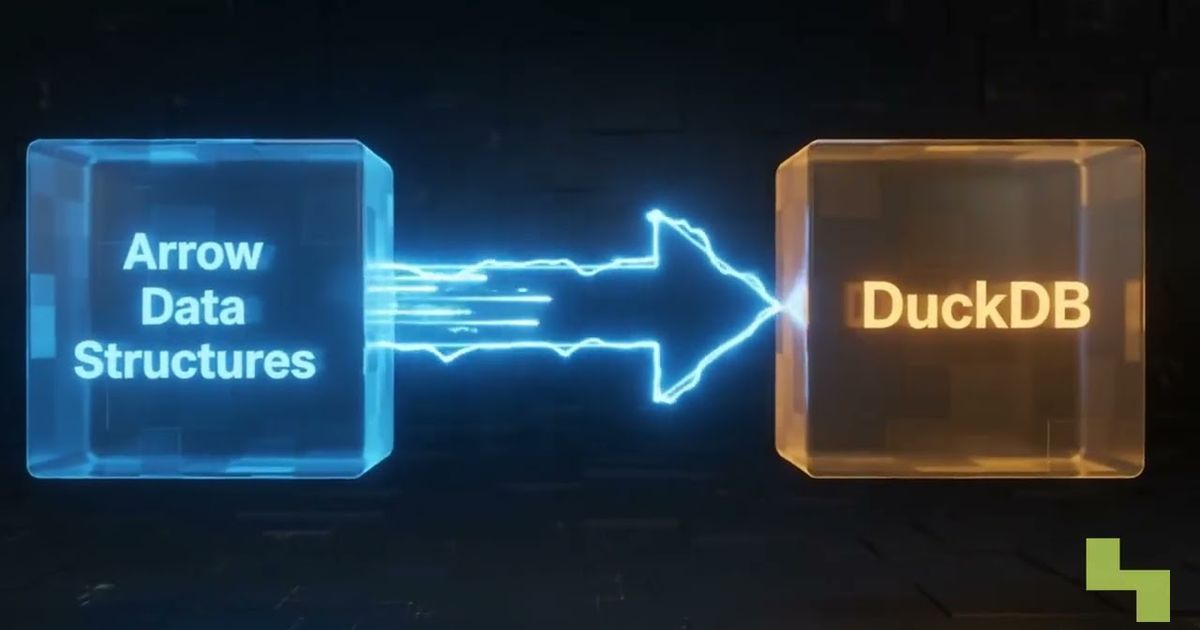 Apache Arrow, PyArrow, and DuckDB in-memory analytics explained, Hyperlake video