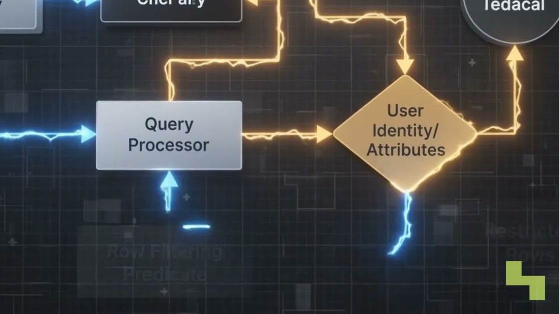 Row filtering and column masking for data security, Hyperlake video